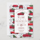 Search for red vintage truck invitations White