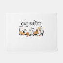 Search for cat halloween doormats Lady