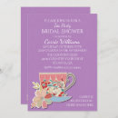 Search for lavender tea party invitations Purple