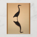 Search for silhouetted postcards Bird