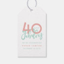 Search for 40th birthday gift tags 40 and fabulous