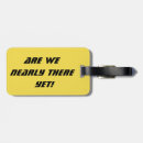 Search for are we there yet luggage tags Funny