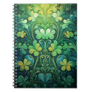 Search for clover notebooks Irish