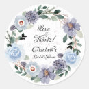 Search for lavender flowers thank you stickers Modern