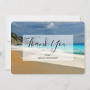 Search for beach sand thank you cards Summer