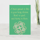 Search for shamrock thank you cards Celtic