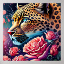 Search for blue leopard posters Jungle