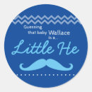 Search for boys moustache stickers Blue