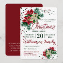Search for house christmas invitations Red green