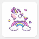 Search for cute cartoon unicorn stickers Girls