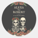 Search for gothic rose stickers Skeleton