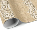 Search for burlap wrapping paper Burlap and lace