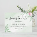 Search for eucalyptus wedding save the dates Dusty blue green