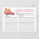 Search for christmas with recipe cards Baking party