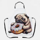 Search for funny cartoon aprons Dog