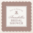 Search for scallop coasters Bride