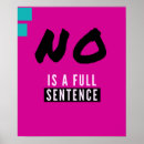 Search for learn to say no posters For her