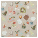 Search for tropical christmas fabric Red