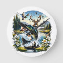 Search for hunting deer clocks Wildlife