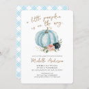 Search for little pumpkin on the way Blue