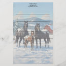 Search for horse stationery paper Snow