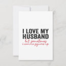 Search for i love my wife cards Funny