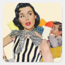 Search for vintage stripes stickers Black