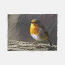 Search for robin bird blankets Nature
