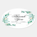 Search for oval wedding stickers Green