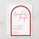 Search for scalloped edge invitations Elegant