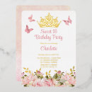 Search for pink and gold sweet 16 invitations For kids