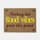 Search for good vibes doormats Motivational