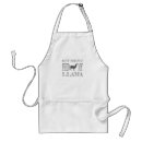 Search for drama aprons Llama