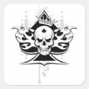 Search for ace of spades stickers Black