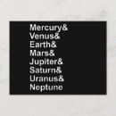 Search for planets neptune postcards Mercury