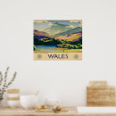 Search for vintage wales posters Britain