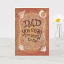 Search for you mean the world to me cards For him