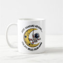 Search for astronaut on moon mugs Galaxy