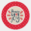 Search for peace joy stickers Whimsical