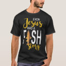 Search for funny jesus tshirts Fishing