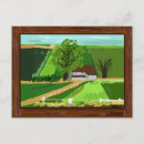 Search for country fence postcards Road