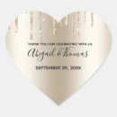 Search for champagne glitter wedding stickers For her