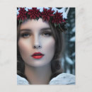 Search for winter goddess postcards Ai generated