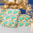 Search for turquoise and gold wrapping paper Stylish