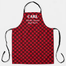 Search for lumberjack aprons Red and black