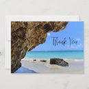Search for beach thank you cards Blue ocean