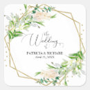 Search for gold foil wedding stickers Modern