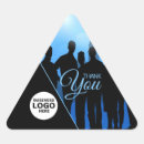 Search for thank you triangle stickers Business