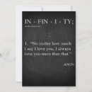 Search for the infinity cards I love you