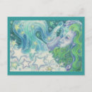 Search for aquarius zodiac sign postcards Blue